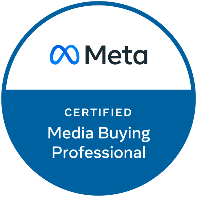 Meta Certified Media Buying Professional badge