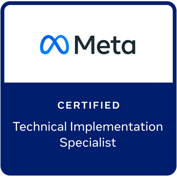 Meta Certified Technical Implementation Specialist badge